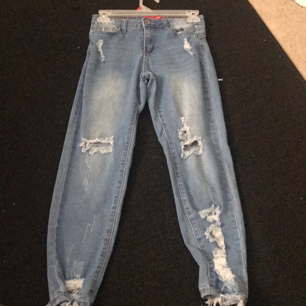 Distressed Jeans
